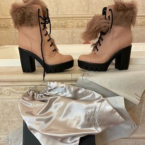 HOST PICK!! Real fur. Stunning! these are one of a kind, absolutely GORGEOUS!!!